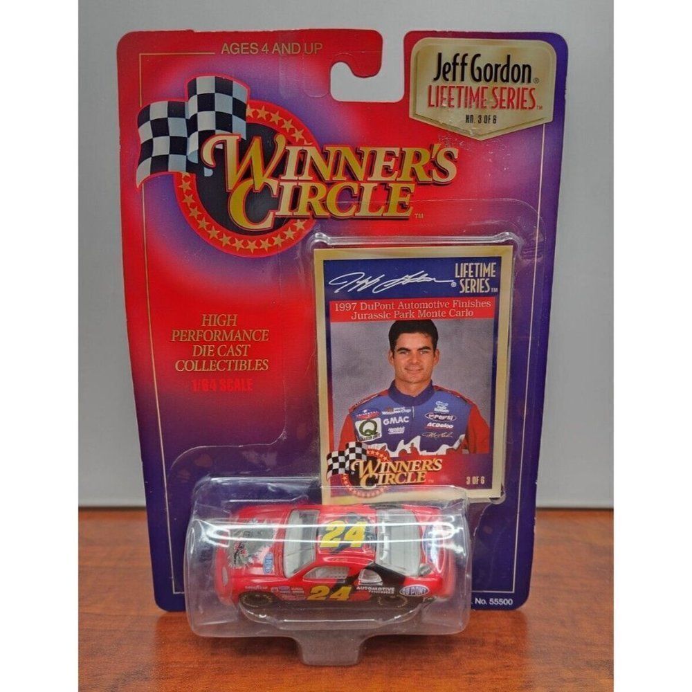 Vintage 1997 Winners Circle 24 Jeff Gordon Lifetime Series #3 of 6 NASCAR 1:64